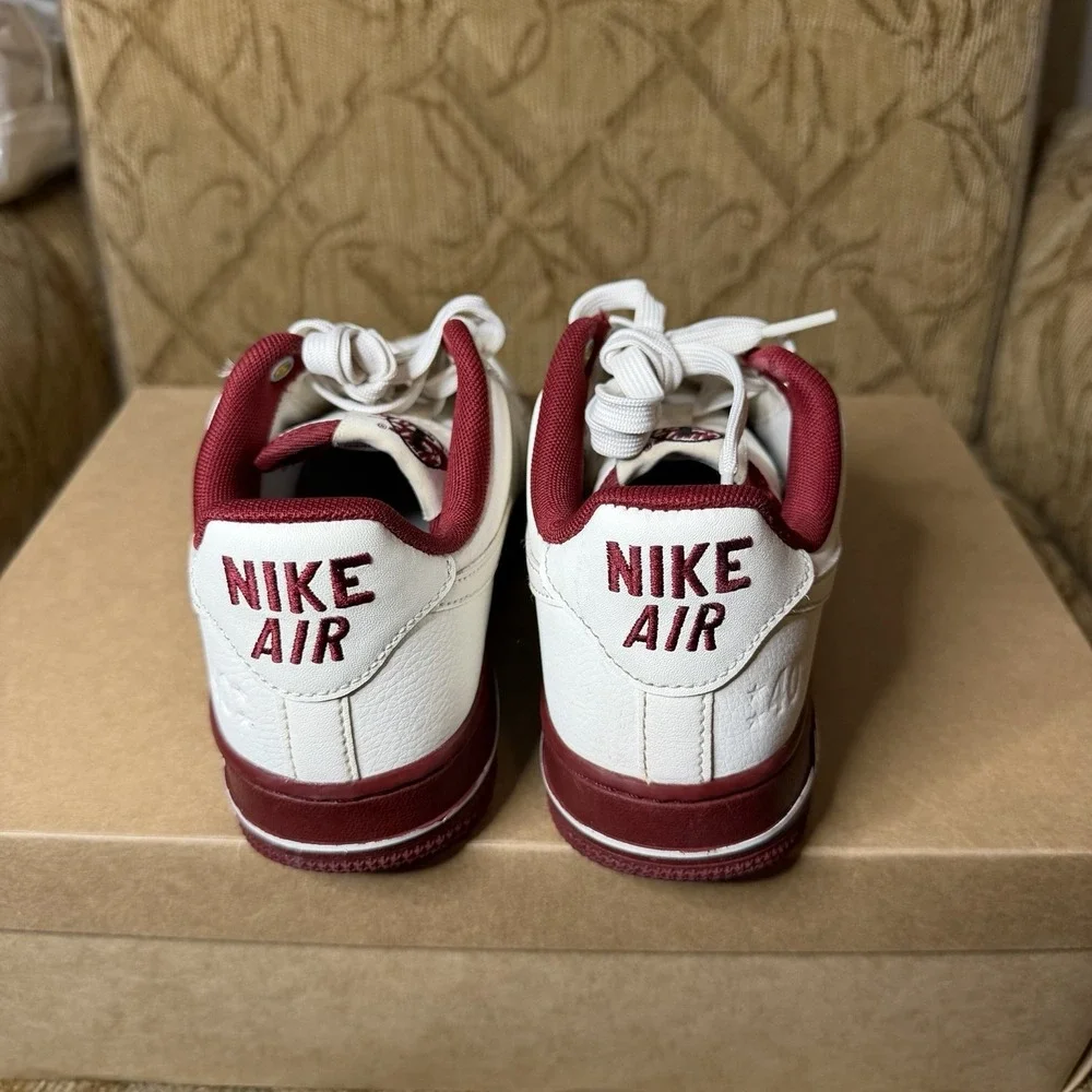 Nike Air Force 1 Low '07 Se 40th Anniversary Edition Sail Team Red Women's 6.5
